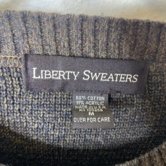 Liberty Sweaters VTG Made in USA Sweater Mens Size Medium - Picture 5 of 8